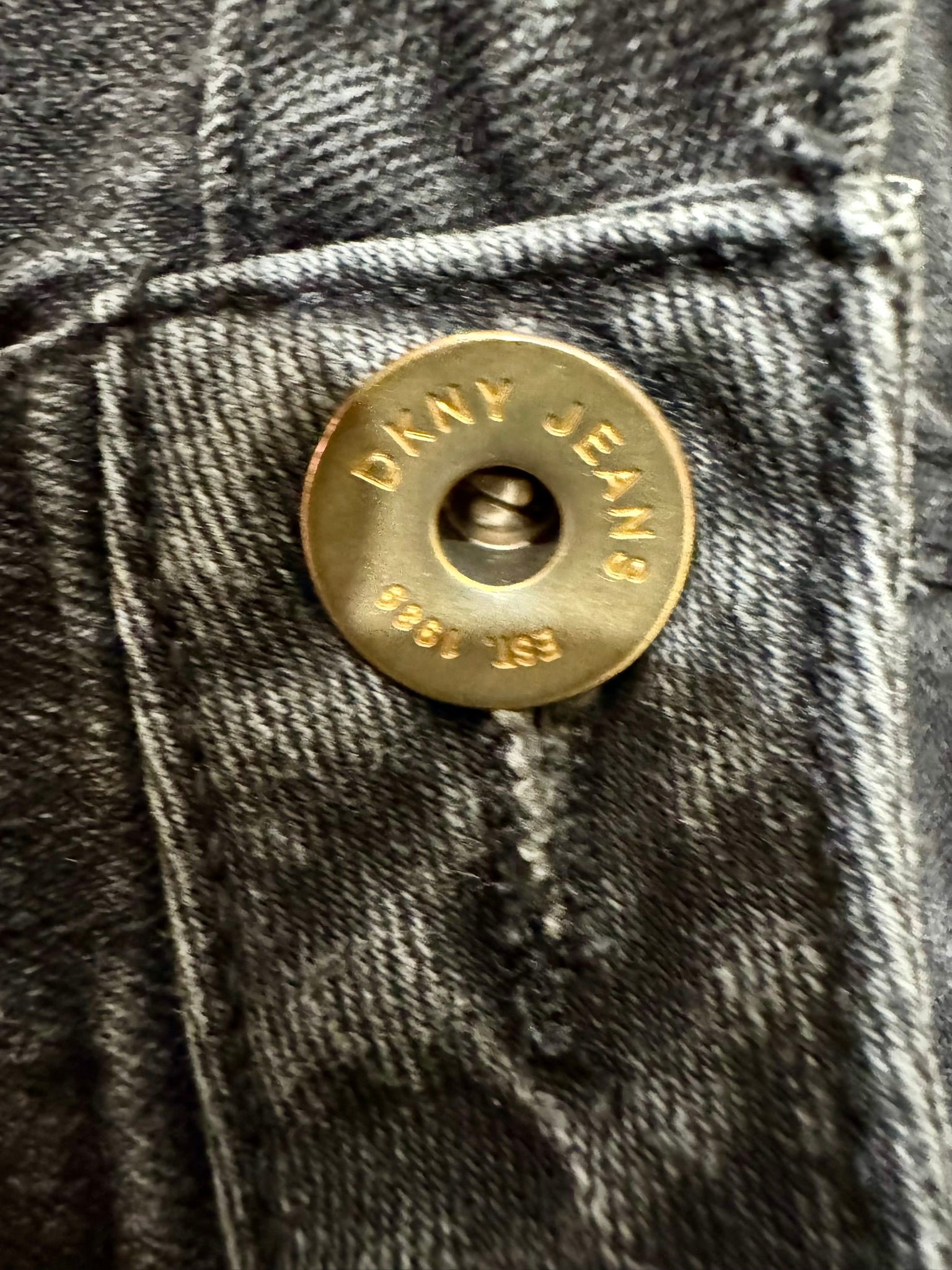 DKNY Black Skinny Jeans Size 10