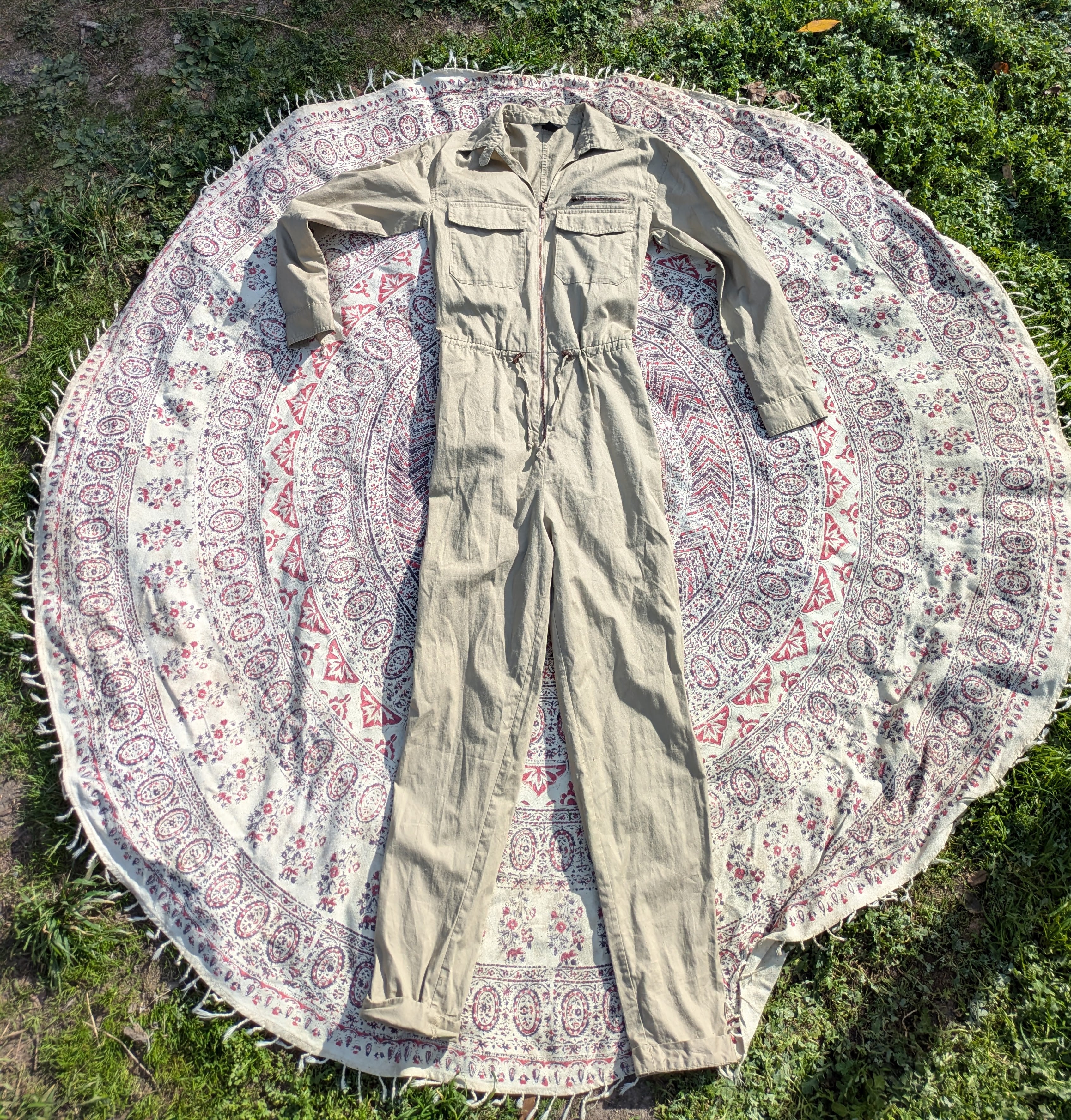 H&M Tan Boiler room / jumpsuit - Size 6