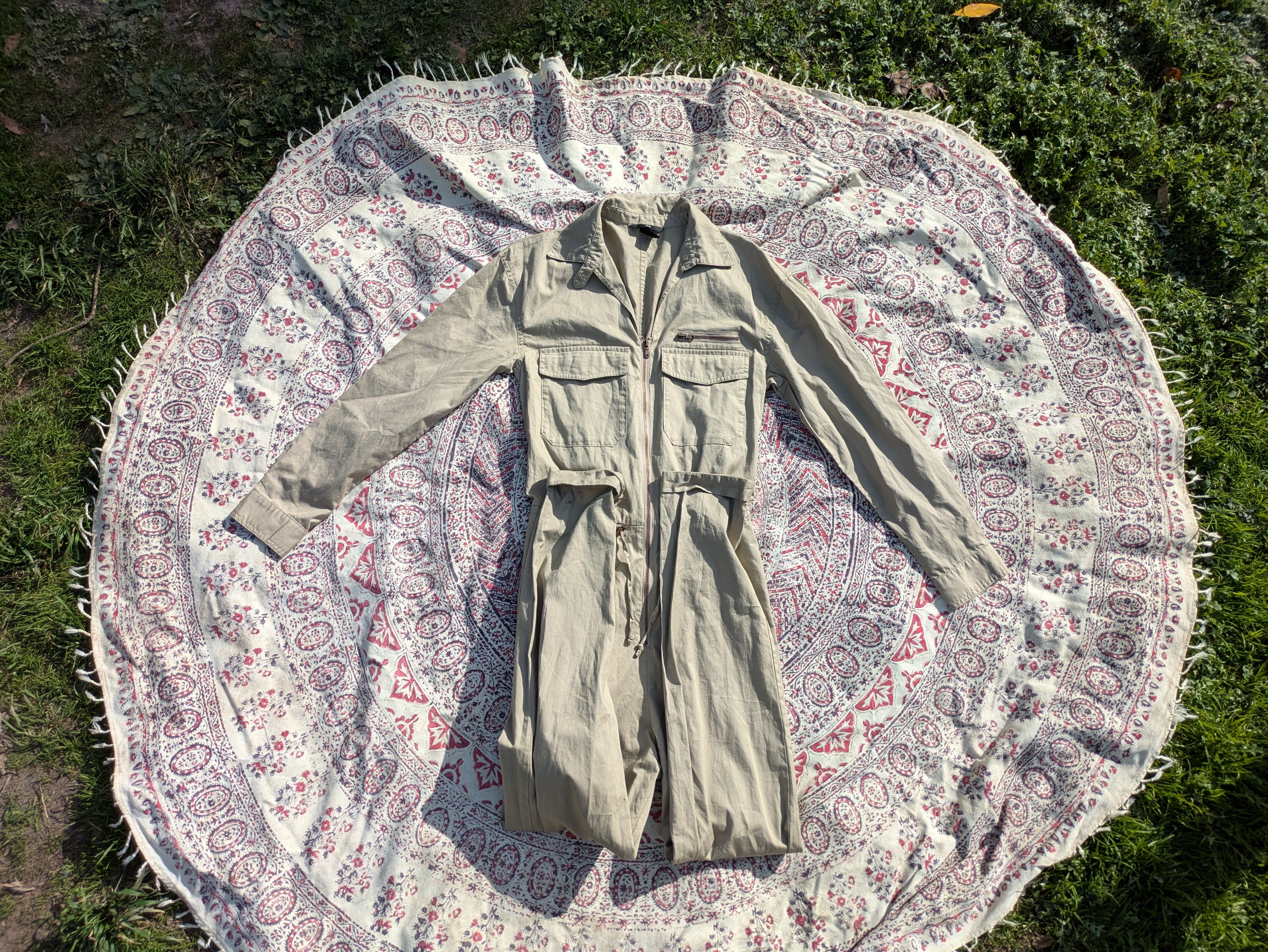 H&M Tan Boiler room / jumpsuit - Size 6