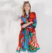 Anyyou 100% Mulberry Silk Red Long Scarf Luxury Brand Women Beach Shawl Wear Swimwear Pashimina Face Shield Foulard