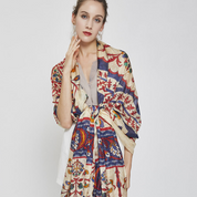 Anyyou 100% Mulberry Silk Khaki Long Scarf Luxury Brand Women Beach Shawl Wear Swimwear Pashimina Face Shield Foulard