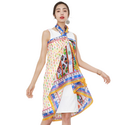 Anyyou 100% Mulberry Silk Light Yellow Long Scarf Luxury Brand Women Beach Shawl Wear Swimwear Pashimina Face Shield Foulard