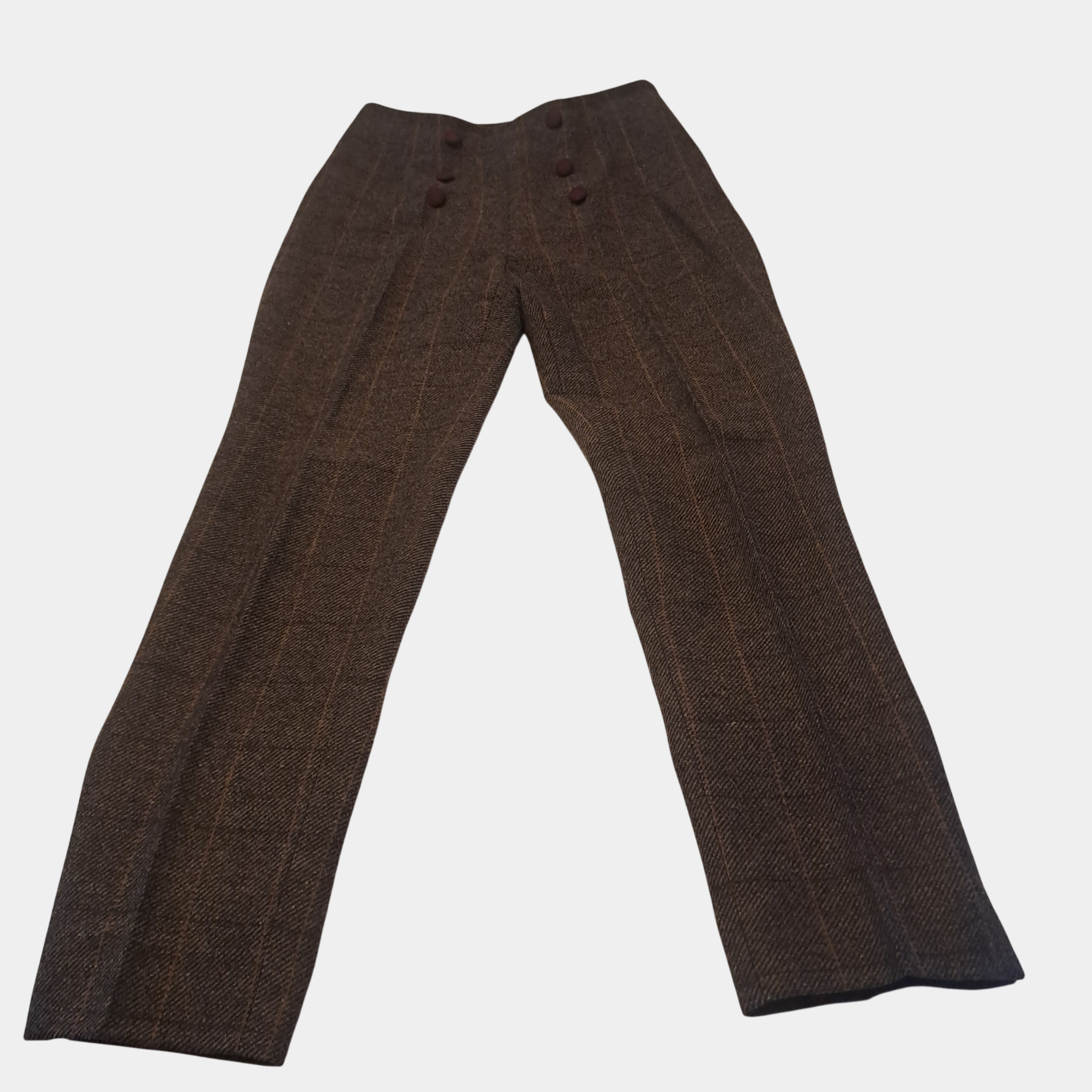 Walker Slater Ettie Style Trousers in Lambswool Tweed
