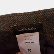 Walker Slater Ettie Style Trousers in Lambswool Tweed